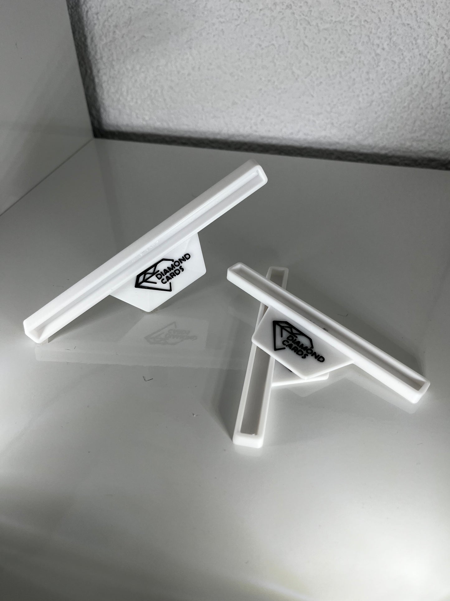 Für PSA Standard Slabs quer - weiß - Sammelkarten Ständer / Cardholder white