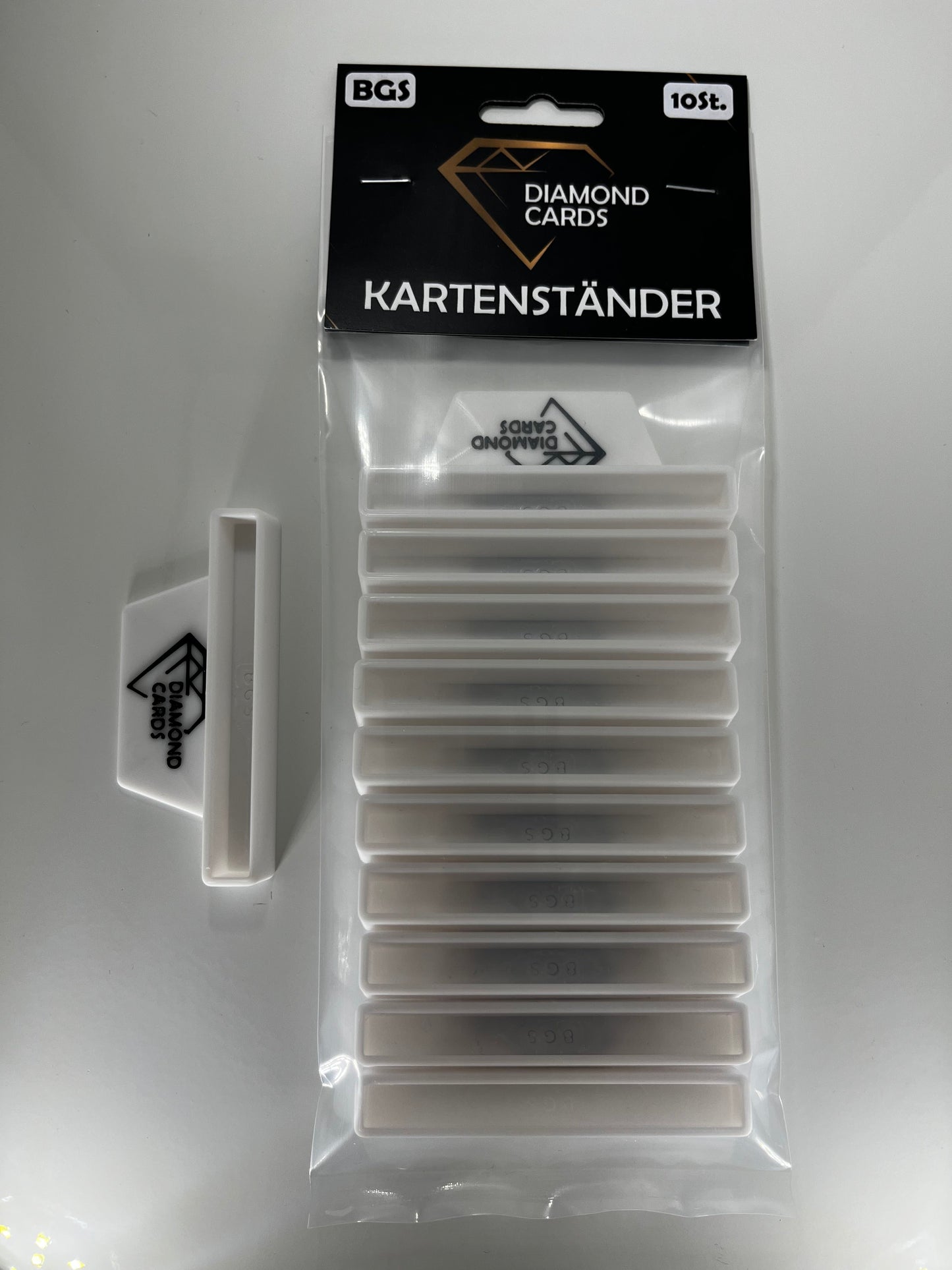 Für BGS Standard Slabs - weiß - Sammelkarten Ständer / Cardholder white