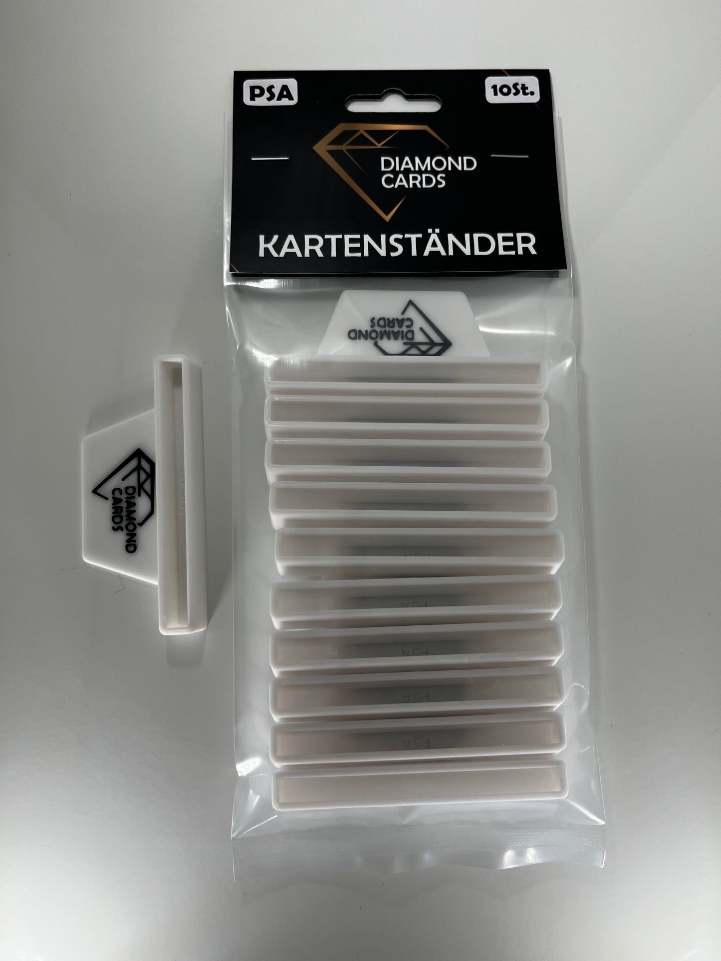 Für PSA Standard Slabs - weiß - Sammelkarten Ständer / Cardholder white